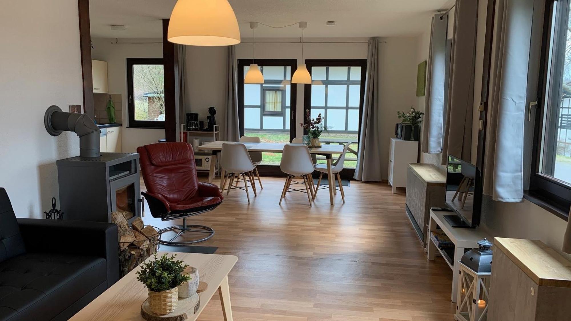 Ferienwohnung Mimo Direkt Am Waldrand Frankenau Экстерьер фото